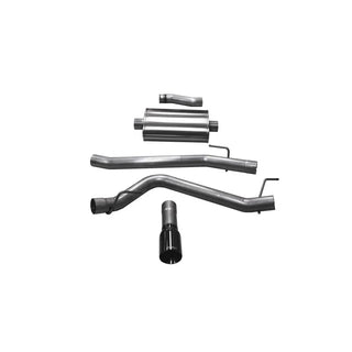 Corsa Sport Cat-Back Exhaust System (Side Exit w/ Black Tip): Jeep Gladiator 3.6L V6 2020 - 2025