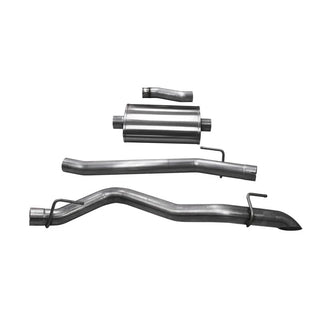Corsa Sport Cat-Back Exhaust System (Turn Down Exit): Jeep Gladiator 3.6L V6 2020 - 2025