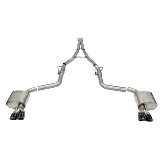Corsa Xtreme Cat-Back Exhaust System (Black Tips): Dodge Challenger 6.4L 392 & 6.2L Hellcat 2015 - 2023