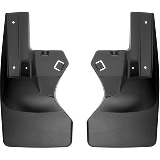 WeatherTech Rear MudFlaps (2PC, Black): Jeep Gladiator 2020 - 2025
