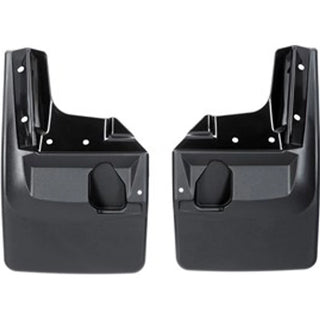 WeatherTech Front MudFlaps (2PC, Black): Jeep Wrangler (18-25) & Gladiator (20-25)