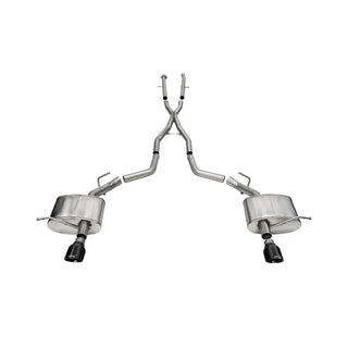 Corsa Xtreme Cat-Back Exhaust System (Black Tips): Dodge Durango 5.7L Hemi 2011 - 2025