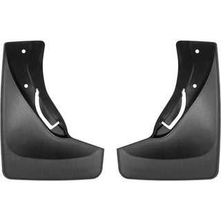 WeatherTech Rear MudFlaps (2PC, Black): Jeep Grand Cherokee 2011 - 2021 (w/ Lip Molding)