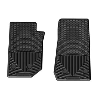WeatherTech All-Weather Front Floor Mats (Black): Jeep Wrangler JK 2014 - 2018