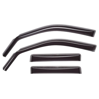 WeatherTech Side Window Deflectors (4PC, Dark Smoke): Jeep Grand Cherokee 1993 - 1998