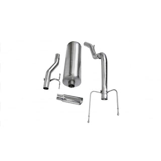 Corsa Sport Cat-Back Exhaust System (Side Exit w/ Polished Tip): Dodge Ram 4.7L V8 & 5.7L Hemi 1500 2004 - 2005