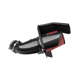 Corsa Carbon Fiber Cold Air Intake (Dry Filter): Dodge Challenger & Charger 6.2L Hellcat 2017 - 2023