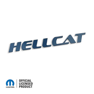 American Brother Designs Acrylic HELLCAT FONT Badge (1 Color): Dodge Challenger & Charger 2015 - 2023