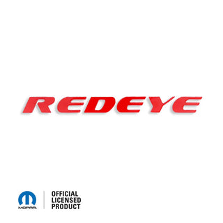 American Brother Designs Acrylic REDEYE FONT Badge (1 Color): Dodge Challenger & Charger 2015 - 2023