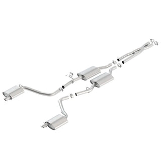 Borla S-Type Cat-Back Exhaust System: Chrysler 300 & Dodge Charger 3.6L V6 2015 - 2024