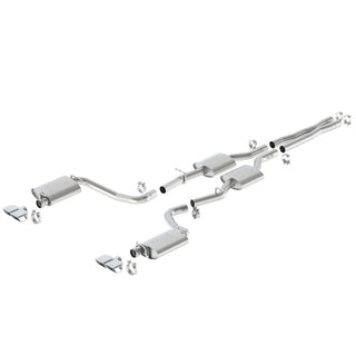 Borla ATAK Cat-Back Exhaust System: Dodge Challenger 5.7L Hemi 2015 - 2023