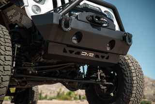 DV8 Offroad Front Skid Plate (FRONT): Jeep Wrangler JK 2007-2018 3.8L/3.6L