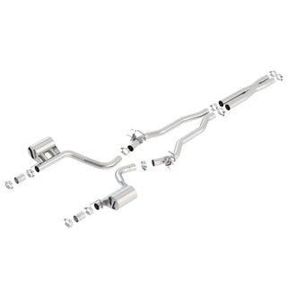 Borla ATAK Cat-Back Exhaust System (Polished Tips): Dodge Charger 6.2L Hellcat 2015 - 2023
