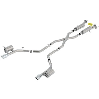 Borla S-Type Cat-Back Exhaust System (Polished Tips): Dodge Durango 6.4L 392 SRT 2018 - 2025