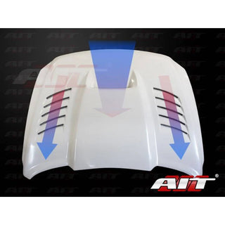 AIT Racing SSK Style Functional Cooling Hood: Dodge Ram 2500 / 3500 2010  ; Ram 2500 / 3500 2011 - 2014