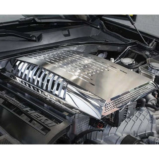 American Car Craft Supercharger Engine Cover: Dodge Challenger 6.2L SRT Hellcat 2015 - 2023