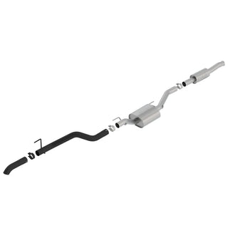 Borla ATAK Climber Cat-Back Exhaust System (Turn Down Exit, Black): Jeep Gladiator JT 3.6L V6 2020 - 2025