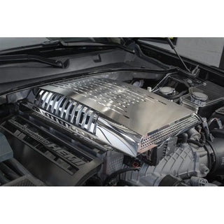 American Car Craft Supercharger Engine Cover: Dodge Challenger 6.2L SRT Hellcat 2015 - 2023