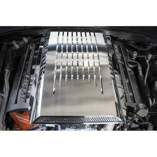 American Car Craft Supercharger Engine Cover: Dodge Challenger 6.2L SRT Hellcat 2015 - 2023