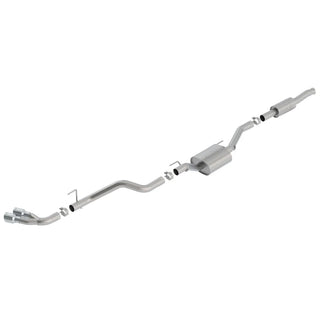 Borla ATAK Cat-Back Exhaust System (Dual Side Exit, Polished Tips): Jeep Gladiator JT 3.6L V6 2020 - 2025