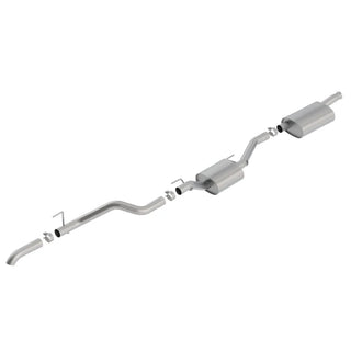 Borla Touring Climber Cat-Back Exhaust System (Turn Down Exit): Jeep Gladiator JT 3.6L V6 2020 - 2025