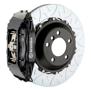 Brembo GT 4-Piston Front Big Brake Kit (Black, T3 Slotted): Dodge Viper 1992 - 2000 (RT-10 & GTS)
