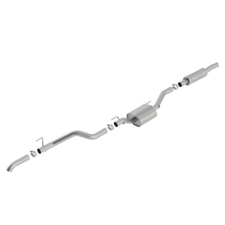 Borla S-Type Climber Cat-Back Exhaust System (Turn Down Exit): Jeep Gladiator JT 3.6L V6 2020 - 2025