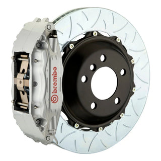 Brembo Cast 2-Piece 355x32mm Slotted Rotor and 4-Piston Front Brake Kit: Dodge Magnum (2005-2008) - Silver
