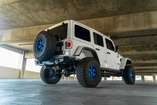 DV8 Offroad MTO Rear Bumper w/ Tire Carrier (REAR): Jeep Wrangler JL 2018-2026 2.0L/3.6L