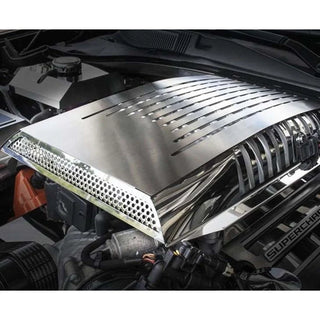 American Car Craft Supercharger Engine Cover: Dodge Charger 6.2L SRT Hellcat 2015 - 2023