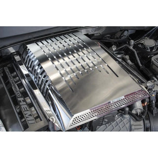 American Car Craft Supercharger Engine Cover: Dodge Charger 6.2L SRT Hellcat 2015 - 2023