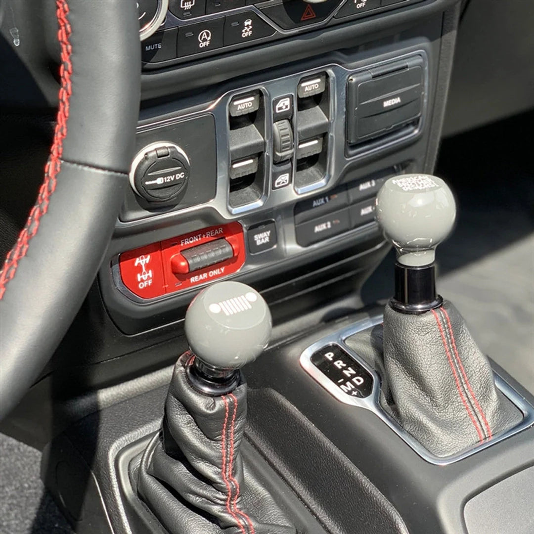 jk top gear American Brother Designs 4x4 Jeep JK Shift Knob