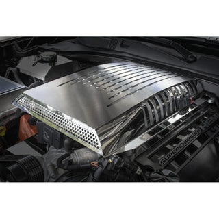 American Car Craft Supercharger Engine Cover: Dodge Charger 6.2L SRT Hellcat 2015 - 2023