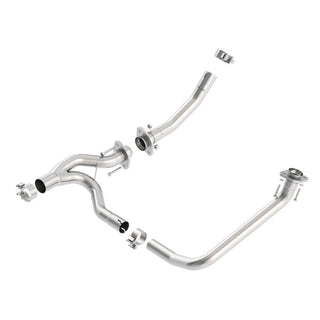 Borla Y-Pipe: Jeep Wrangler JK 3.6L 2 & 4 Door 2012 - 2016