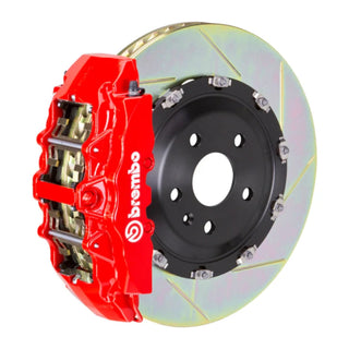 Brembo GT 6-Piston Front Big Brake Kit (Red, T1 Slotted): Fits Most Hemi Models