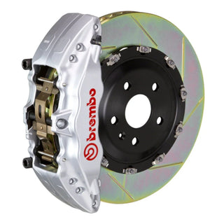 Brembo GT 6-Piston Front Big Brake Kit (Silver, T1 Slotted): Fits Most Hemi Models