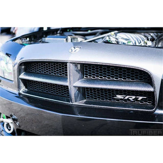 TruCarbon LG154 Carbon Fiber Grille: Dodge Charger 2006 - 2010