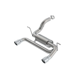 Borla S-Type Axle-Back Exhaust System (Polished Tips): Jeep Wrangler JL 2.0L Turbo 2018 - 2023
