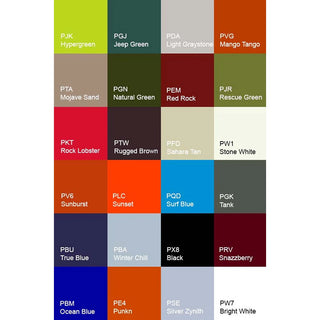 American Brother Designs Hood Shock Covers: Jeep Wrangler JK 2007 - 2018