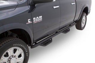LUND Terrain HX Step Nerf Bars Black: Fits Ram 1500 Crew 2009-2015 3.6L/5.7L