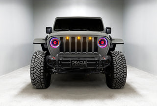 Oracle Oculus Bi-LED Projector Headlights for Jeep JL/Gladiator JT - w/ Simple Controller