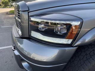AlphaRex PRO Projector Headlights (Alpha-Black): Dodge Ram 1500 (06-08) & 2500/3500 (06-09)