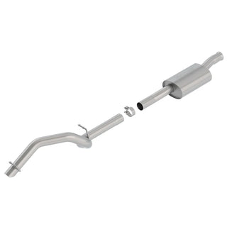 Borla S-Type Climber Cat-Back Exhaust System (Turn Down Exit): Jeep Wrangler JL 2.0L Turbo 2018 - 2023