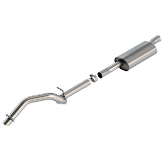 Borla Touring Climber Cat-Back Exhaust System (Turn Down Exit): Jeep Wrangler JL 2.0L Turbo 2018 - 2023