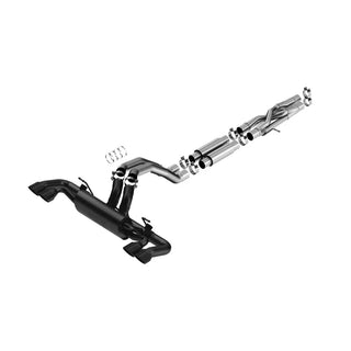 Borla ATAK Cat-Back Exhaust System (Black Tips): Jeep Wrangler Rubicon 6.4L 392 2021 - 2025