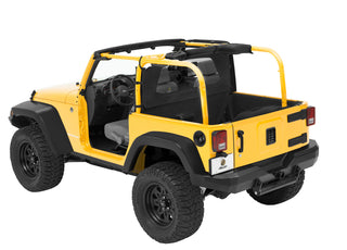 Bestop Windjammer Black Diamond (REAR): Jeep Wrangler JK 2007-2018 3.8L/3.6L