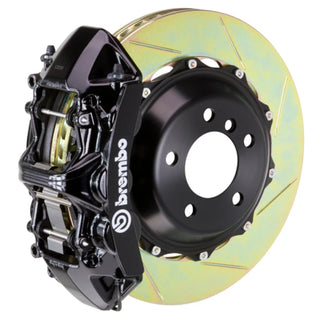 Brembo GT 6-Piston Front Big Brake Kit (Black, T1 Slotted, 14"): Fits Most Hemi Models