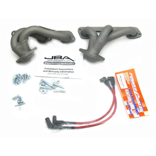 JBA Shorty Headers (Titanium Ceramic): Jeep Wrangler 3.8L 2007 - 2011