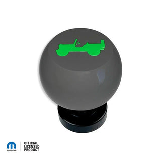 American Brother Designs Manual Flat Shifter Knob: Jeep Wrangler (18-25) & Gladiator (20-25)