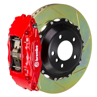 Brembo GT 6-Piston Front Big Brake Kit (Red, T1 Slotted, 14"): Fits Most Hemi Models